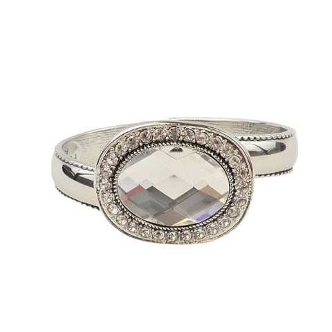 Cocktail Pursehook - Silver Crystal - FUMI - www.pursehook.com